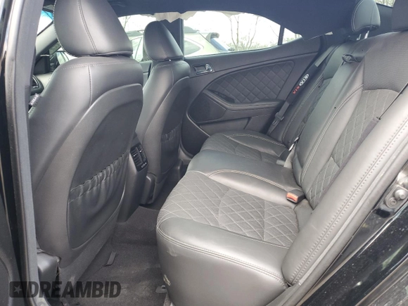 2015 Kia Optima SX Turbo with VIN 5XXGR4A61FG381136, listed as a Copart auction lot 52709315 with 48,751 mi miles and Salvage Title. Bid and sale history available at carsss.com. Image 10.