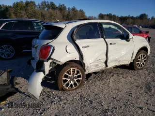 2016 FIAT 500X Trekking Plus with VIN ZFBCFYET9GP381557, listed as a Copart auction lot 87363304 with 92,189 mi miles and Salvage title. Bid and sale history available at DreamBid. Image 3.