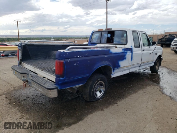 1995 Ford F-150 with VIN 1FTEX15HXSKA77214, listed as a Copart auction lot 60250174 with 0 mi miles and Salvage Title. Bid and sale history available at carsss.com. Image 3.