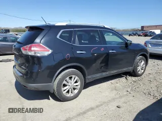 2014 Nissan Rogue SV with VIN 5N1AT2MV3EC866306, listed as a Copart auction lot 53285165 with 122,054 mi miles and Salvage Title. Bid and sale history available at carsss.com. Image 3.