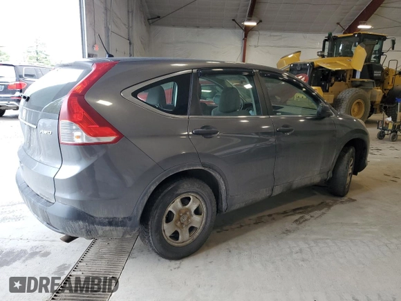 2014 Honda CR-V LX with VIN 2HKRM4H38EH604214, listed as a Copart auction lot 55566505 with 254,925 mi miles and Clean Title. Bid and sale history available at carsss.com. Image 3.