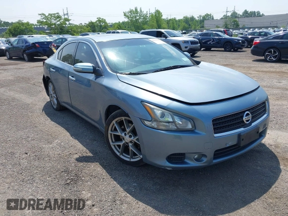 2011 Nissan Maxima SV with VIN 1N4AA5AP2BC851170, listed as a IAAI auction lot 42543199 with 138,533 mi miles and . Bid and sale history available at DreamBid. Image 1.
