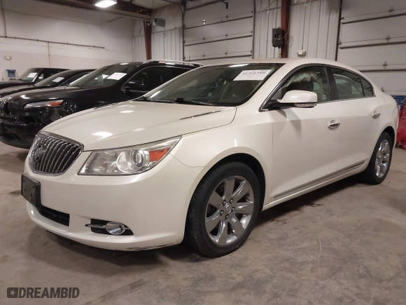 2013 Buick LaCrosse Premium 1 with VIN 1G4GF5E32DF295131, listed as a IAAI auction lot 41316399 with 157,108 mi miles. Bid and sale history available at carsss.com. Image 18.