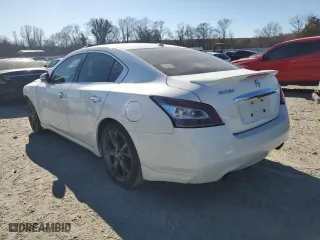 2014 Nissan Maxima 3.5 SV w/Sport Pkg with VIN 1N4AA5AP8EC437041, listed as a Copart auction lot 47351125 with 199,021 mi miles and Salvage Title. Bid and sale history available at carsss.com. Image 2.
