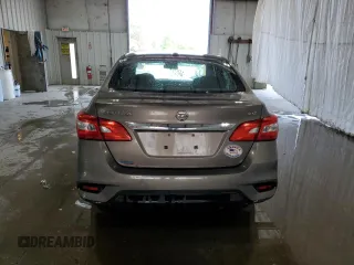 2017 Nissan Sentra SV with VIN 3N1AB7AP3HY206288, listed as a Copart auction lot 59422415 with 136,201 mi miles and Salvage title. Bid and sale history available at DreamBid. Image 6.