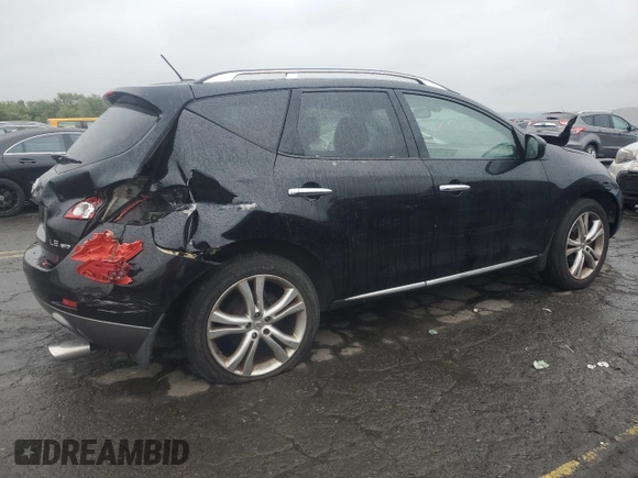 2009 Nissan Murano LE with VIN JN8AZ18WX9W160393, listed as a Copart auction lot 73369344 with 167,721 mi miles and Salvage Title. Bid and sale history available at carsss.com. Image 3.