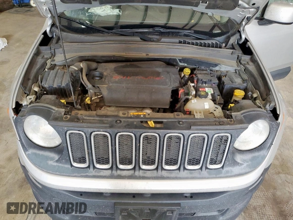 2017 Jeep Renegade Latitude with VIN ZACCJABB3HPG54169, listed as a Copart auction lot 59156235 with 142,892 mi miles and Salvage title. Bid and sale history available at DreamBid. Image 11.