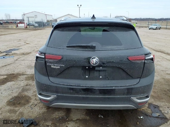 2021 Buick Envision Preferred with VIN LRBAZLR42MD100017, listed as a IAAI auction lot 41652168 with 42,086 mi miles. Bid and sale history available at carsss.com. Image 17.
