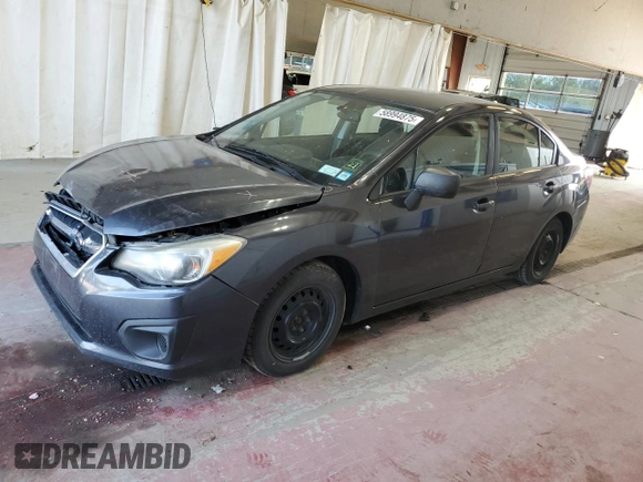 2012 Subaru Impreza 2.0i z VIN JF1GJAA62CH015227, wystawiony jako Copart lot #58994875 z przebiegiem 130 993 mil mil oraz Szkoda całkowita • Salvage title. Historia ofert i sprzedaży dostępna na DreamBid. Obrazek 1.