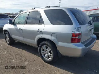 2005 Acura MDX with VIN 2HNYD18275H516534, listed as a IAAI auction lot 40748309 with 195,027 mi miles. Bid and sale history available at carsss.com. Image 3.
