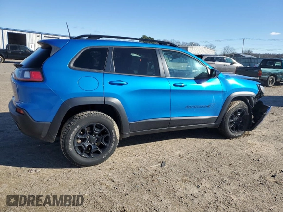 2022 Jeep Cherokee X with VIN 1C4PJMCX8ND531698, listed as a Copart auction lot 41386225 with 45,745 mi miles and Salvage Title. Bid and sale history available at carsss.com. Image 3.