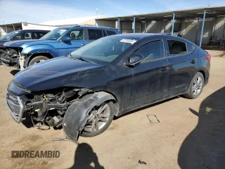2017 Hyundai Elantra SE with VIN 5NPD84LF5HH152257, listed as a Copart auction lot 47344035 with 44,343 mi miles and Salvage Title. Bid and sale history available at DreamBid. Image 1.