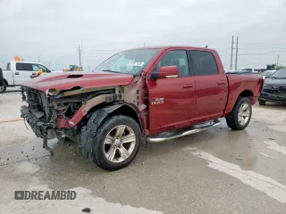 2014 Ram 1500 Sport z VIN 1C6RR6MTXES326735, wystawiony jako Copart lot #51507125 z przebiegiem 168 426 mil mil oraz Szkoda całkowita • Salvage title. Historia ofert i sprzedaży dostępna na DreamBid. Obrazek 1.