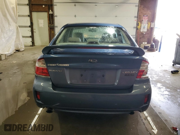 2008 Subaru Legacy (Natl) Special Edition with VIN 4S3BL616X87226331, listed as a Copart auction lot 54150225 with 169,510 mi miles and Salvage Title. Bid and sale history available at carsss.com. Image 6.