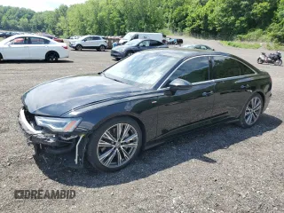 2019 Audi A6 Premium Plus with VIN WAUL2AF26KN023369, listed as a Copart auction lot 63646725 with 60,589 mi miles and Salvage title. Bid and sale history available at DreamBid. Image 1.
