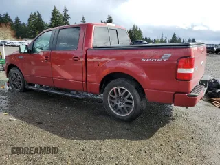 2008 Ford F-150 XLT with VIN 1FTPW12V38KC19224, listed as a Copart auction lot 52386775 with 186,756 mi miles and Salvage Title. Bid and sale history available at carsss.com. Image 2.