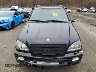2005 Mercedes-Benz M-Class 3.7L with VIN 4JGAB57E75A565890, listed as a Copart auction lot 83322774 with 0 mi miles and Clean Title. Bid and sale history available at carsss.com. Image 5.