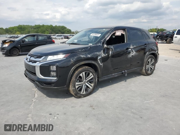 2020 Mitsubishi Outlander Sport SE 2.0 with VIN JA4AP4AU8LU000926, listed as a Copart auction lot 50296805 with 81,023 mi miles and Non Repairable. Bid and sale history available at carsss.com. Image 1.