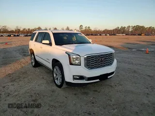 2019 GMC Yukon Denali with VIN 1GKS1CKJ6KR122376, listed as a Copart auction lot 85943414 with 90,614 mi miles and Salvage Title. Bid and sale history available at carsss.com. Image 12.