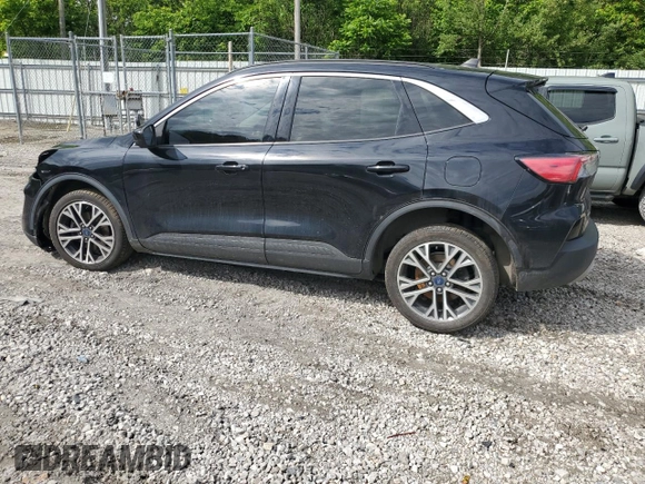 2020 Ford Escape SEL with VIN 1FMCU9H68LUB17865, listed as a Copart auction lot 58217685 with 113,569 mi miles and Salvage title. Bid and sale history available at DreamBid. Image 2.