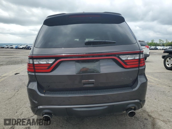 2021 Dodge Durango SRT Hellcat with VIN 1C4SDJH90MC845182, listed as a Copart auction lot 58799525 with Not provided miles and Salvage title. Bid and sale history available at DreamBid. Image 6.