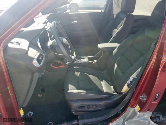 2022 Chevrolet TrailBlazer RS with VIN KL79MTSL0NB098671, listed as a Copart auction lot 52097845 with 55,366 mi miles and Salvage Title. Bid and sale history available at carsss.com. Image 7.