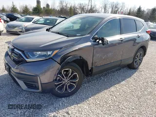 2020 Honda CR-V EX with VIN 5J6RW2H54LL009119, listed as a IAAI auction lot 42057182 with 60,947 mi miles. Bid and sale history available at carsss.com. Image 2.