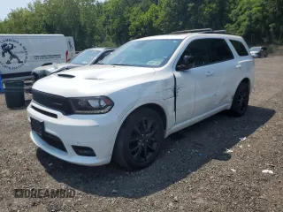 2018 Dodge Durango R/T z VIN 1C4SDJCT8JC456661, wystawiony jako Copart lot #66313345 z przebiegiem 76 900 mil mil oraz Szkoda całkowita • Salvage title. Historia ofert i sprzedaży dostępna na DreamBid. Obrazek 1.