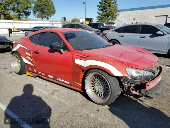 2017 Toyota 86 with VIN JF1ZNAA18H8705878, listed as a Copart auction lot 86106024 with 68,952 mi miles and Salvage Title. Bid and sale history available at carsss.com. Image 4.
