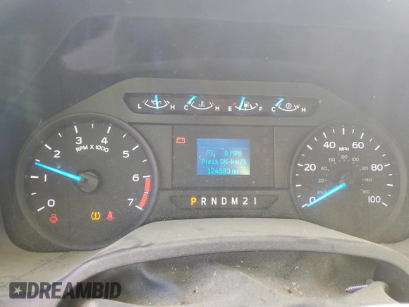2017 Ford Super Duty F-250 SRW XLT with VIN 1FTBF2B60HEC88184, listed as a Copart auction lot 44569105 with 124,583 mi miles and Salvage Title. Bid and sale history available at carsss.com. Image 9.