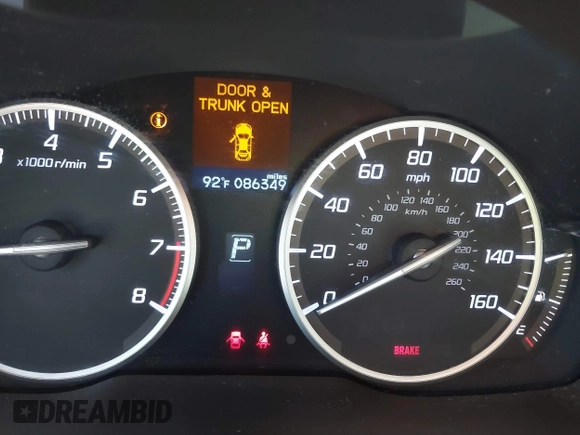 2016 Acura ILX Premium with VIN 19UDE2F72GA002955, listed as a IAAI auction lot 42533090 with 86,349 mi miles and . Bid and sale history available at DreamBid. Image 15.