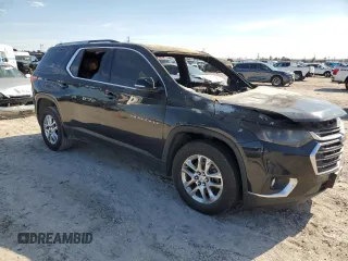 2018 Chevrolet Traverse LT Cloth with VIN 1GNERGKW2JJ151043, listed as a Copart auction lot 83310264 with Not provided miles and Non repairable. Bid and sale history available at DreamBid. Image 4.
