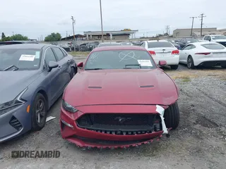 2019 Ford Mustang GT with VIN 1FA6P8CF8K5168730, listed as a IAAI auction lot 41847852 with 42,876 mi miles. Bid and sale history available at carsss.com. Image 13.