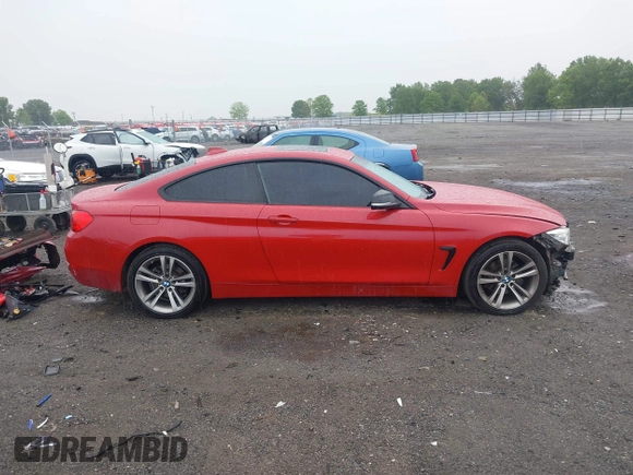 2014 BMW 4 Series 428i xDrive with VIN WBA3N9C57EK245350, listed as a IAAI auction lot 42184111 with 127,908 mi miles and . Bid and sale history available at DreamBid. Image 14.
