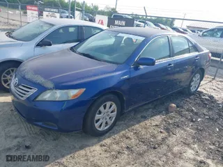 2007 Toyota Camry Hybrid with VIN JTNBB46KX73012549, listed as a IAAI auction lot 42045992 with 208,535 mi miles. Bid and sale history available at carsss.com. Image 2.