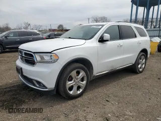 2015 Dodge Durango Limited with VIN 1C4RDJDG7FC772186, listed as a Copart auction lot 52730465 with 101,336 mi miles and Salvage title. Bid and sale history available at DreamBid. Image 1.