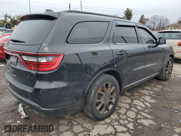 2017 Dodge Durango R/T with VIN 1C4SDJCT6HC644136, listed as a Copart auction lot 45325085 with 106,244 mi miles and Salvage title. Bid and sale history available at DreamBid. Image 3.