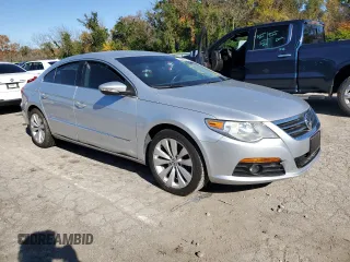 2010 Volkswagen CC Sport with VIN WVWML7AN7AE504142, listed as a Copart auction lot 78648634 with 95,343 mi miles and Clean Title. Bid and sale history available at carsss.com. Image 4.