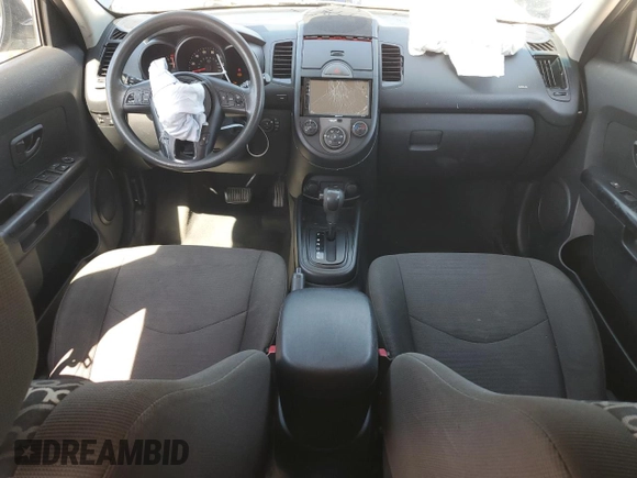 2010 Kia Soul + with VIN KNDJT2A24A7076708, listed as a Copart auction lot 52986485 with 240,186 mi miles and Salvage Title. Bid and sale history available at carsss.com. Image 8.