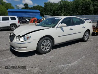 2008 Buick LaCrosse CX with VIN 2G4WC582581285505, listed as a Copart auction lot 62123475 with 195,222 mi miles and Salvage title. Bid and sale history available at DreamBid. Image 1.