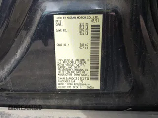 2013 Nissan Altima 2.5 S with VIN 1N4AL3AP6DC276170, listed as a IAAI auction lot 42095243 with 185,055 mi miles and . Bid and sale history available at carsss.com. Image 9.