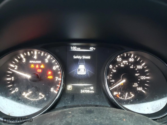2017 Nissan Rogue SL with VIN 5N1AT2MV2HC880380, listed as a Copart auction lot 84898614 with 24,708 mi miles and Salvage Title. Bid and sale history available at carsss.com. Image 9.