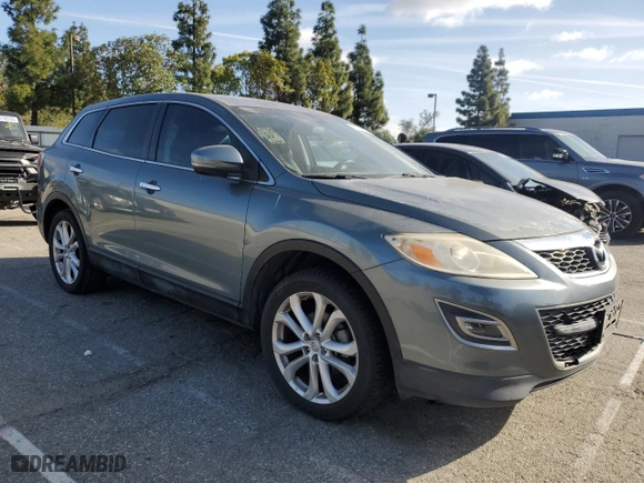 2012 Mazda CX-9 Grand Touring with VIN JM3TB2DV7C0343344, listed as a Copart auction lot 47666165 with 183,477 mi miles and Clean Title. Bid and sale history available at carsss.com. Image 4.