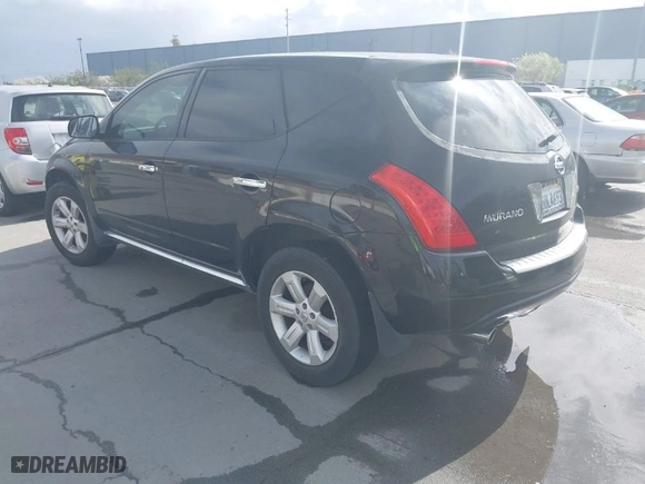 2006 Nissan Murano SL with VIN JN8AZ08W76W536781, listed as a IAAI auction lot 41937775 with 167,866 mi miles. Bid and sale history available at carsss.com. Image 3.