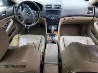 2005 Honda Accord EX-L z VIN 1HGCM66565A041274, wystawiony jako Copart lot #55854125 z przebiegiem Nie podano mil oraz Szkoda całkowita • Salvage title. Historia ofert i sprzedaży dostępna na DreamBid. Obrazek 8.