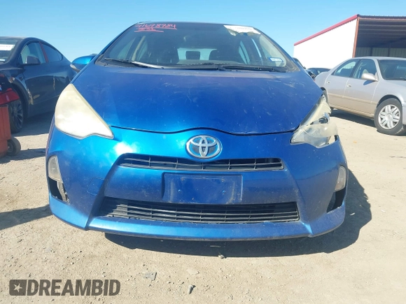 2013 Toyota Prius One with VIN JTDKDTB33D1057055, listed as a IAAI auction lot 41698984 with 234,229 mi miles. Bid and sale history available at carsss.com. Image 12.