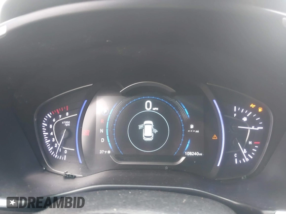 2019 Hyundai Santa Fe Ultimate with VIN 5NMS53AA2KH106648, listed as a IAAI auction lot 41179630 with 108,240 mi miles. Bid and sale history available at carsss.com. Image 7.