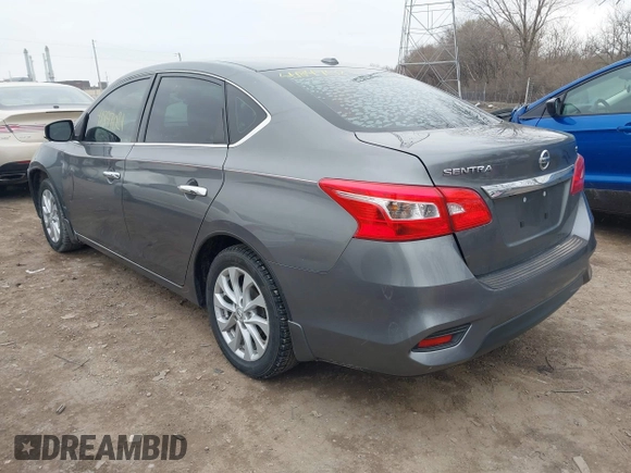 2018 Nissan Sentra S with VIN 3N1AB7APXJY346117, listed as a IAAI auction lot 41847021 with 99,068 mi miles and . Bid and sale history available at DreamBid. Image 3.