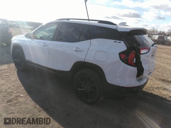 2024 GMC Terrain SLE z VIN 3GKALMEG4RL394079, wystawiony jako IAAI lot #41888389 z przebiegiem 572 mil mil oraz . Historia ofert i sprzedaży dostępna na DreamBid. Obrazek 3.