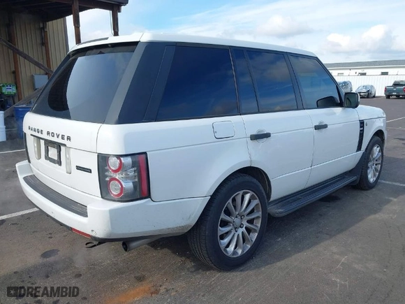 2011 Land Rover Range Rover SC with VIN SALMF1E4XBA331496, listed as a IAAI auction lot 41534410 with 144,402 mi miles. Bid and sale history available at carsss.com. Image 4.